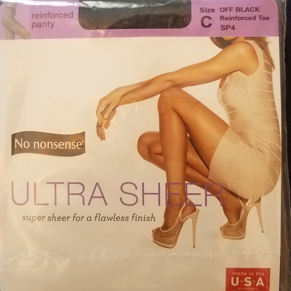 No Nonsense ultra sheer stockings, nylons